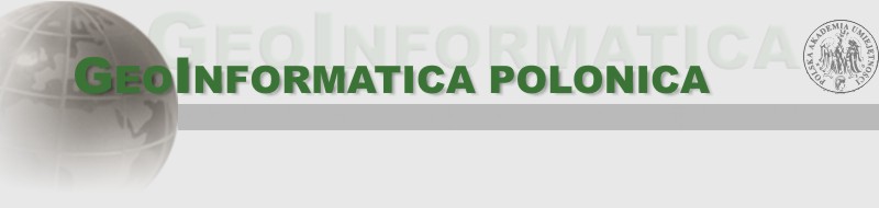 Geoinformatica Polonica - Archives
